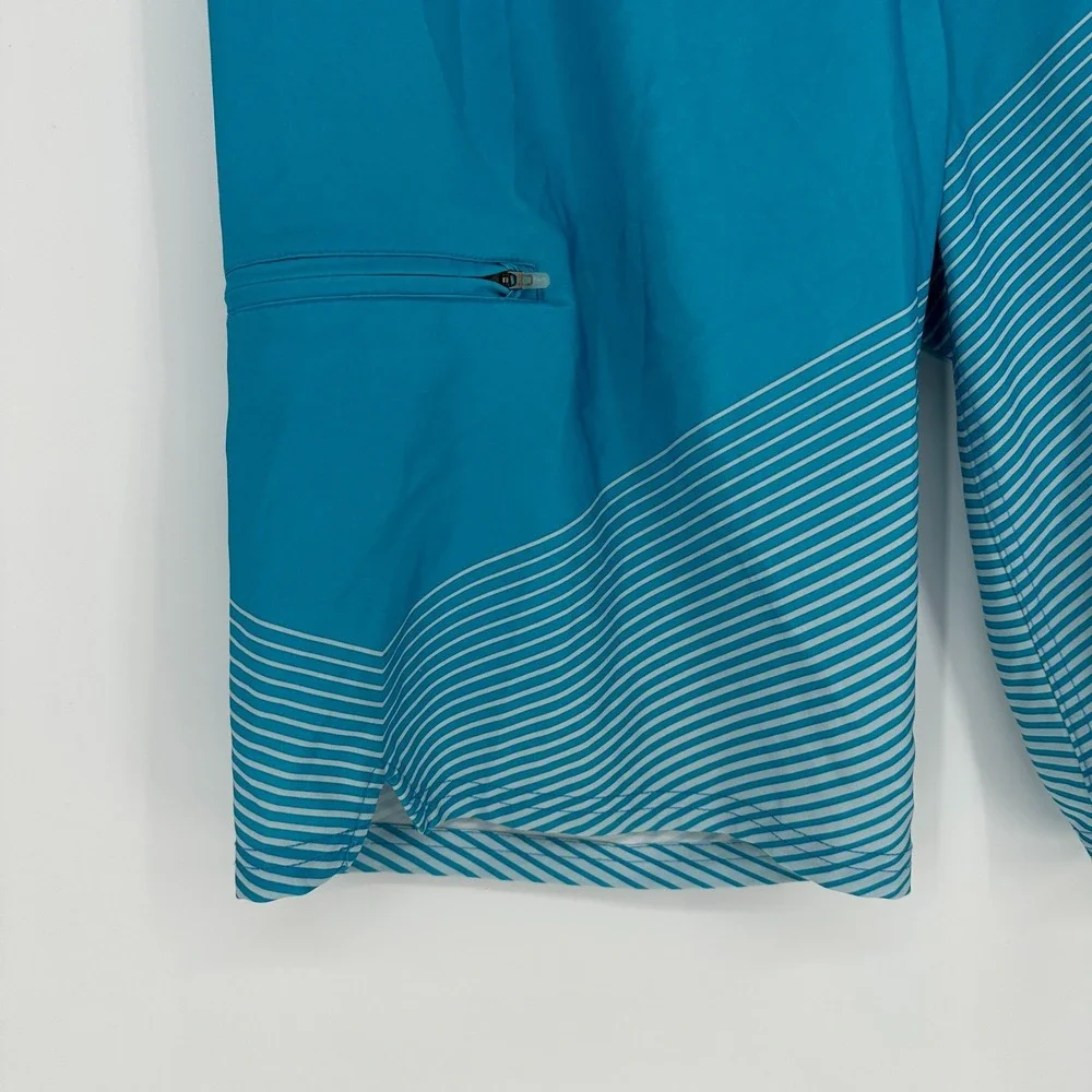 Nike Medium Board Shorts swimwear Mens blue size 34 drawstring